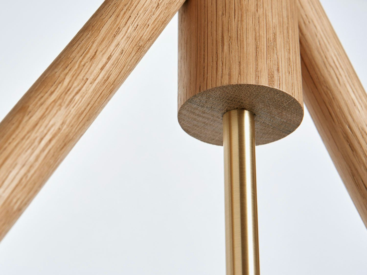gallery image for Chandelier-Two-Natural-Canopy-Detail