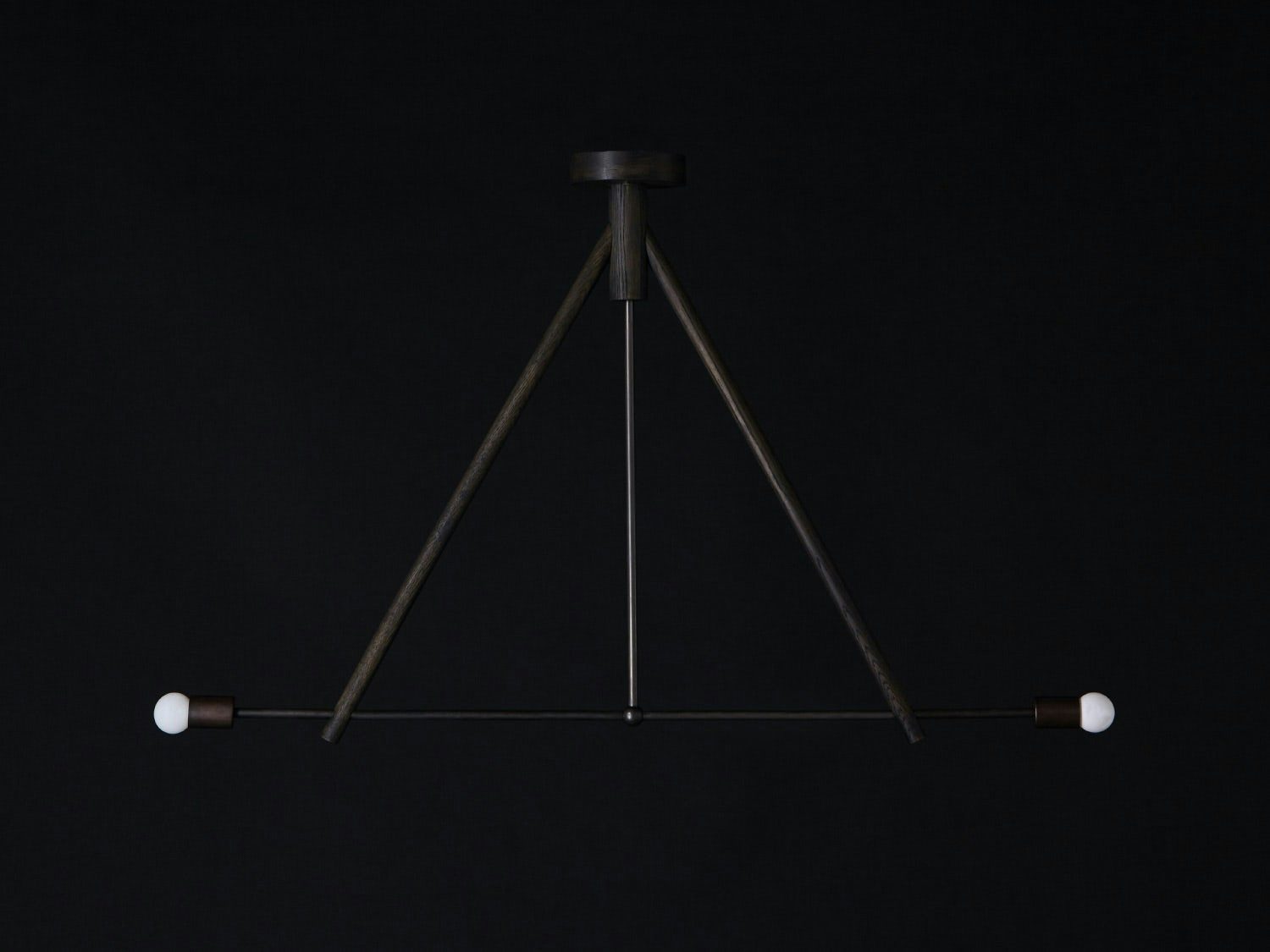 gallery image for Chandelier-Two-Oxidized-Black