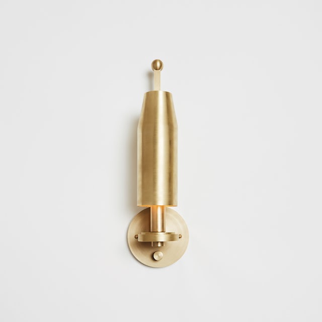 gallery image for Chamber-Sconce_Brass_Down