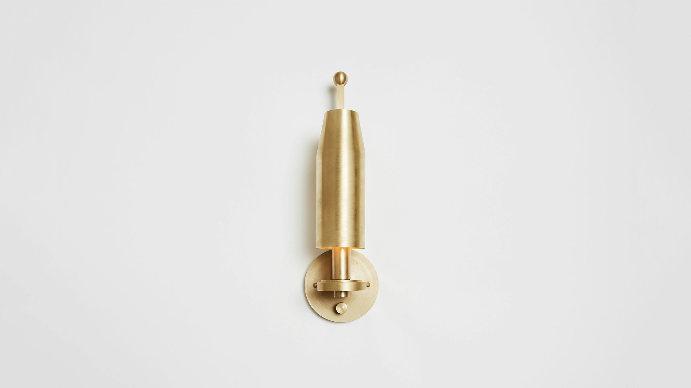 gallery image for Chamber-Sconce_Brass_Down