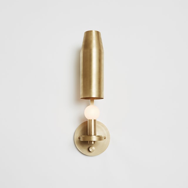 gallery image for Chamber-Sconce_Brass_Up