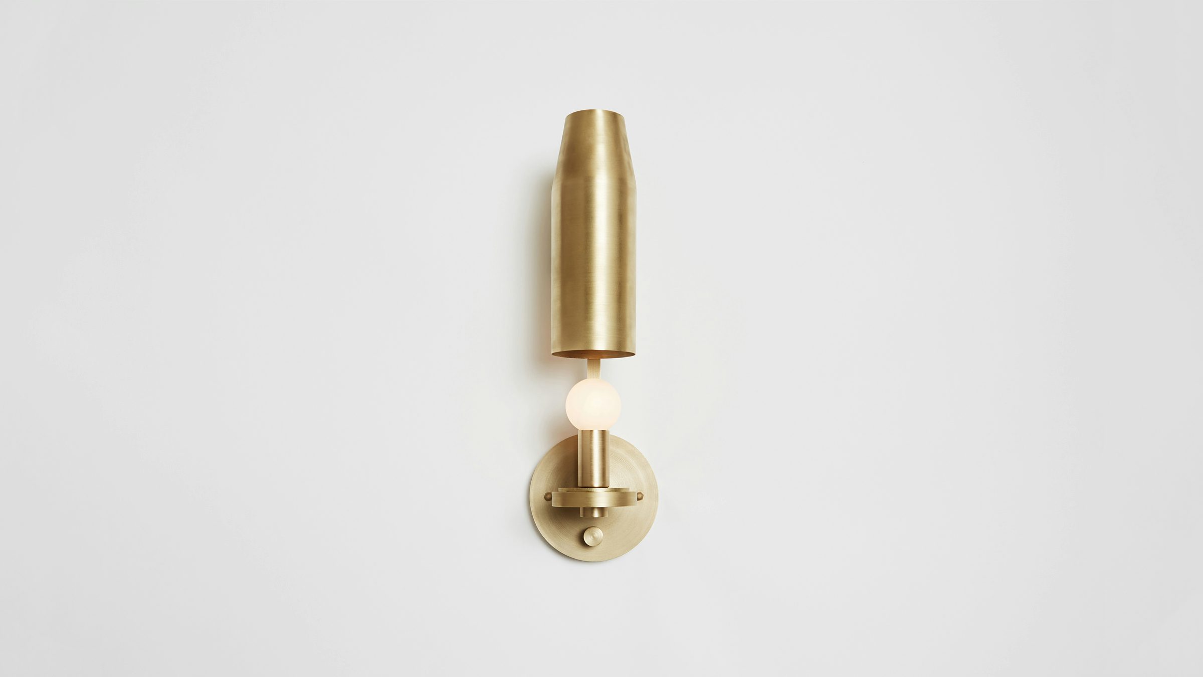 gallery image for Chamber-Sconce_Brass_Up