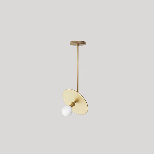 gallery image for Brass-Pendant_Angled