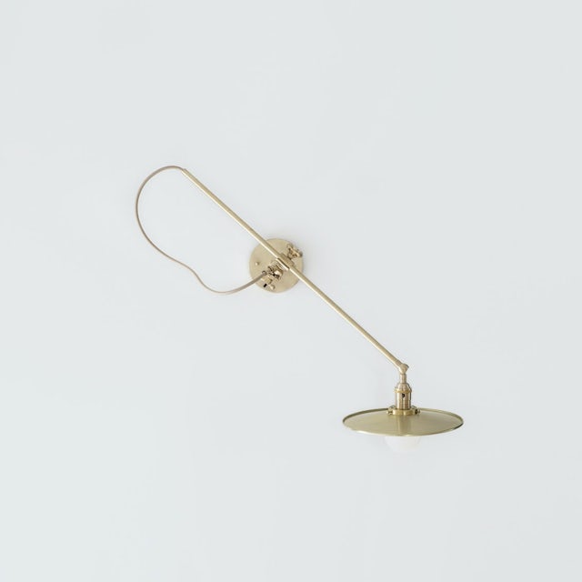 gallery image for Brass-Wall-Lamp_Down_Hardwired