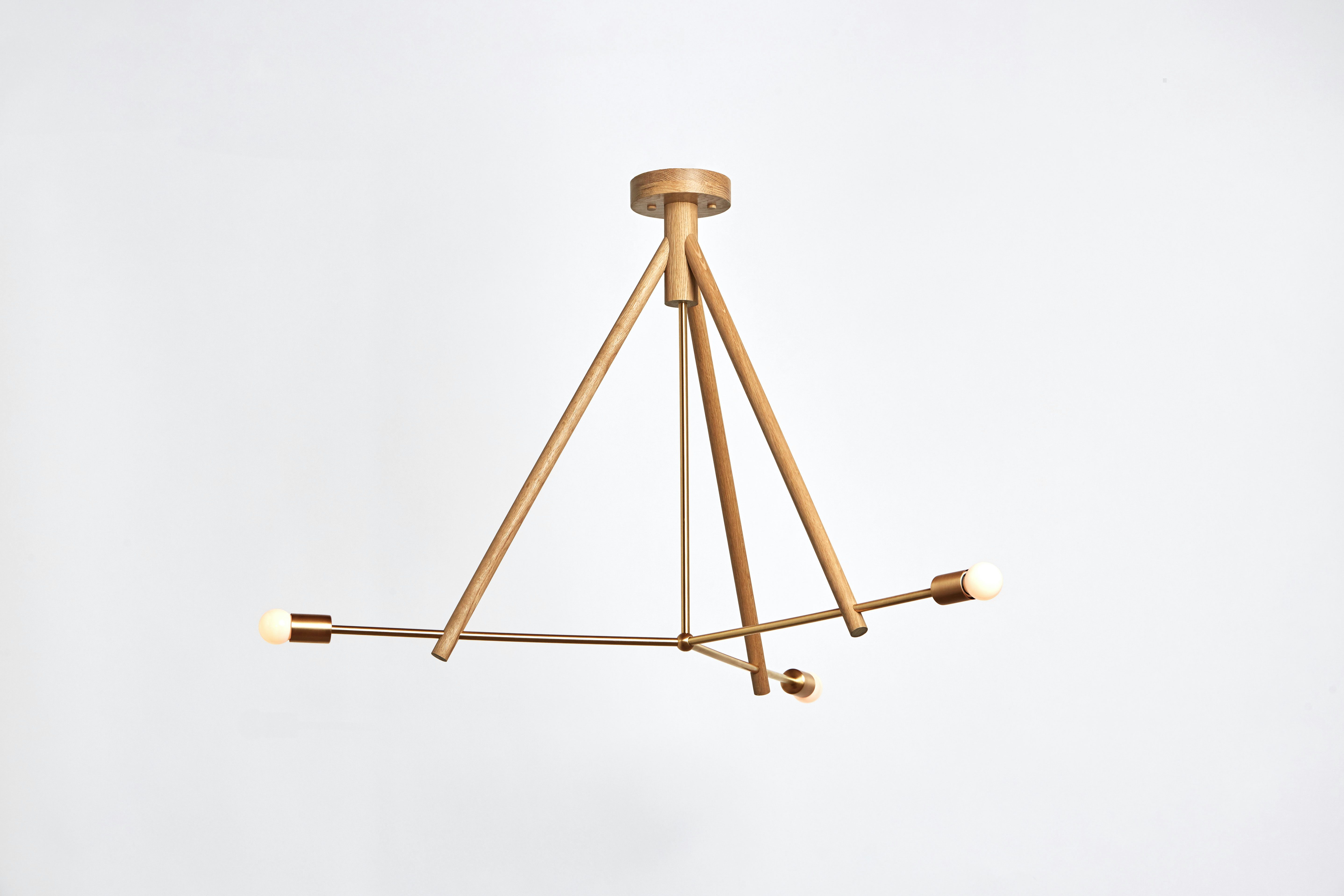 gallery image for Lodge_Chandelier_III_Lost_Brass
