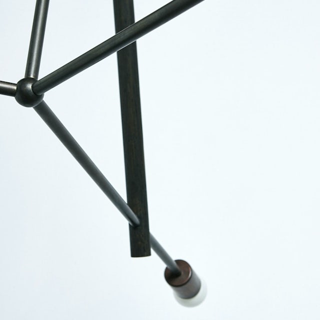 gallery image for Chandelier-Three-Oxidized-Ball-Detail_2021