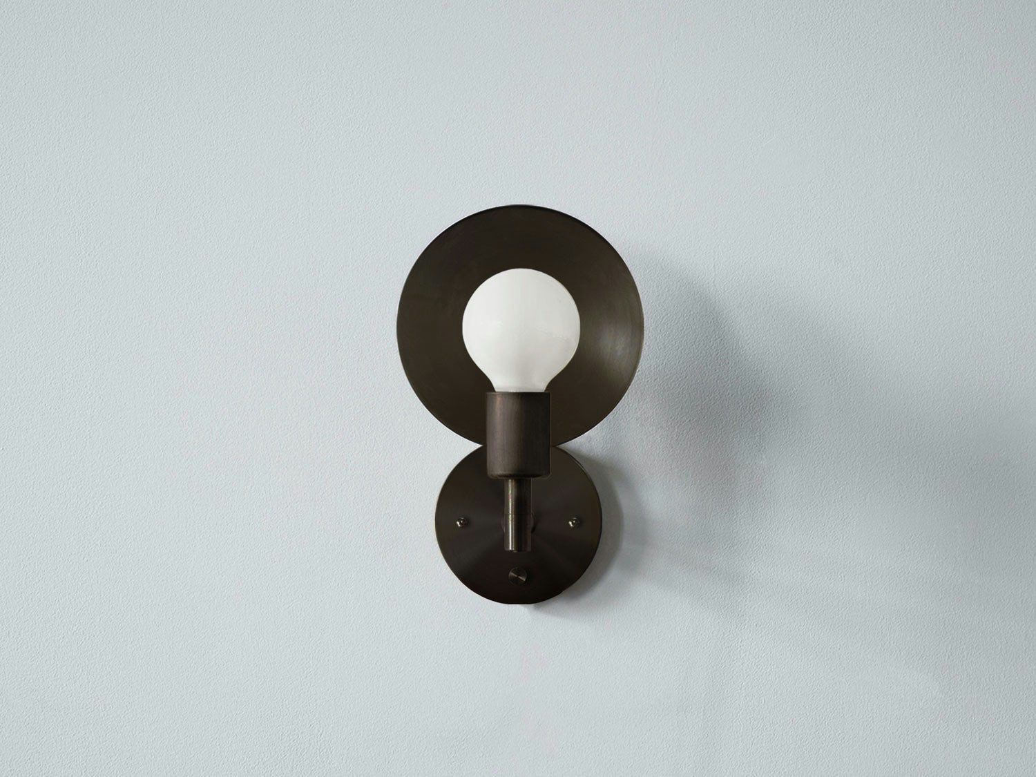 gallery image for Orbit-Sconce-Hardwired_Front_Bronze_21