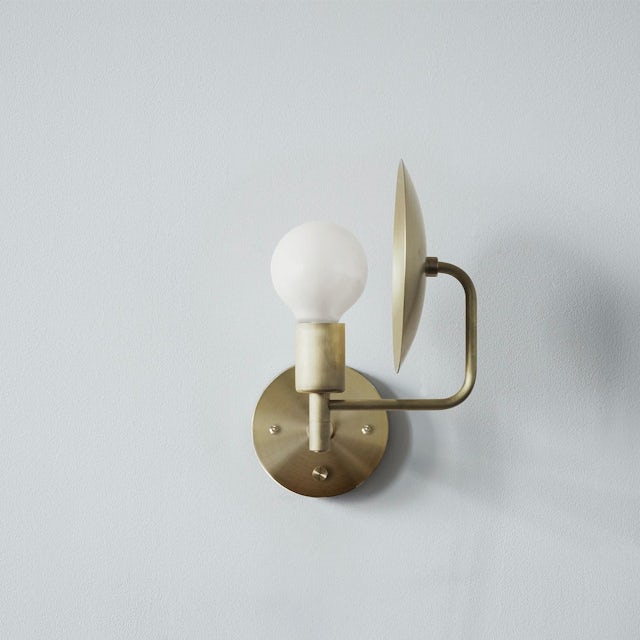 gallery image for Sconce Hardwired_Side_Brass