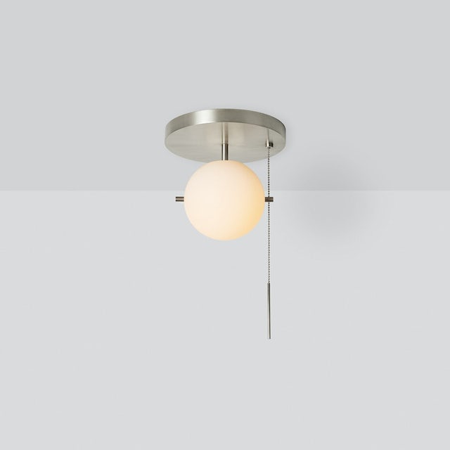 gallery image for Signal-Flush-Mount_Nickel_Front_On