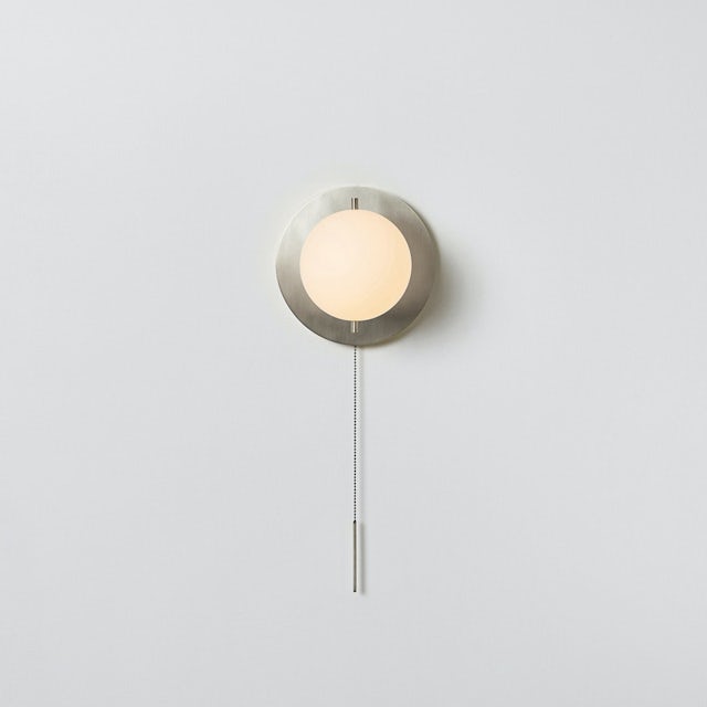gallery image for Signal-Sconce_Nickel_On