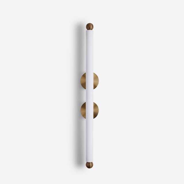 gallery image for Tube_Sconce_Large_Lost_Brass