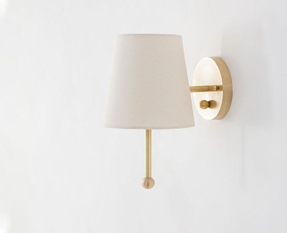 An alternative image of House Sconce in use