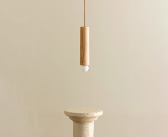 An alternative image of Lodge Cord Pendant Small in use