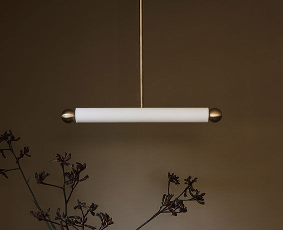 An alternative image of Tube Pendant in use